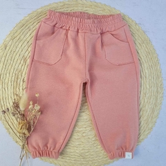 Jogger Friza Bolsillo Old Rose