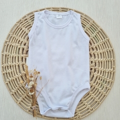 Body Musculosa Lisa Blanca