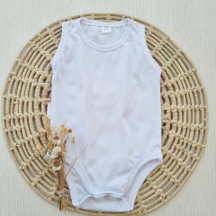 Body Musculosa Lisa Blanca