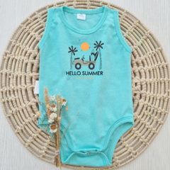 Body Musculosa Hello Summer Jade