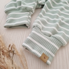 Pijama 2 Piezas Rayado Malva Gamuzado - YesBebes - Fabricante Ropa de Bebés