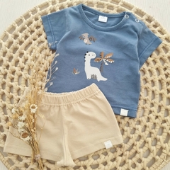 Pijama 2 Piezas Dinos