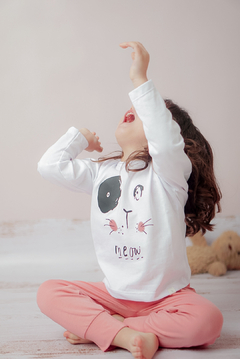 Pijama 2 Piezas Meow - YesBebes - Fabricante Ropa de Bebés