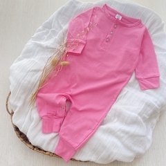 Pijama Botones Gliter Rosa Chicle - comprar online
