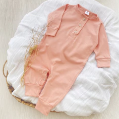 Pijama Enterito Salmón - comprar online