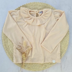 Remera Amelia Morley Vainilla Manga Larga