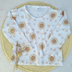 Remera Princesa Morley Girasol Manga Larga