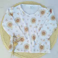 Remera Princesa Morley Girasol Manga Larga