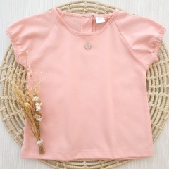 Remera Princesa Salmón Manga Corta