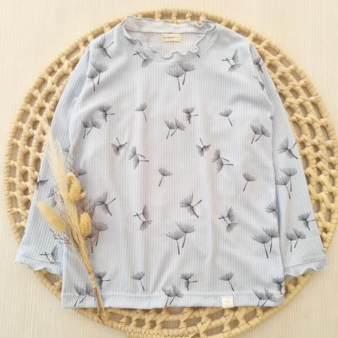 Remera Morley Rulotte Dientes de León Manga Larga - comprar online