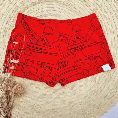 Short Construcción Rojo