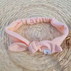 Vincha Nudo Salmón