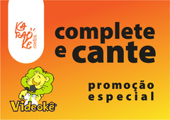 Promoção Complete e Cante