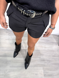 Bota de cuero SUIZA – Estilo volcado, caña alta y taco cómodo - Bumka Shoes