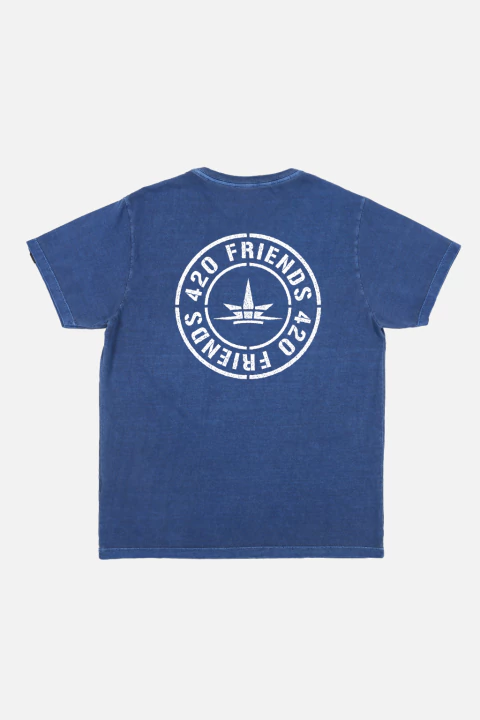 Camiseta Stoned Circle Grunge - comprar online