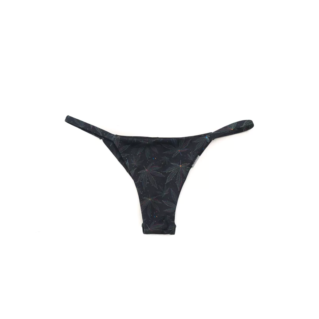 Calcinha Tanga Color Leaves