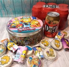 Imagen de Lata SIMPSONS chocolates + Duff