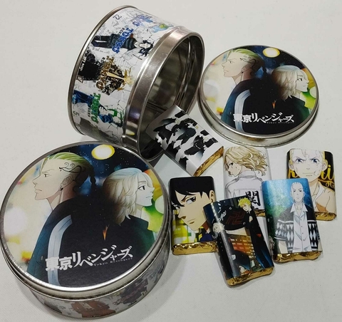 Lata con Chocolates Tokyo Revenger