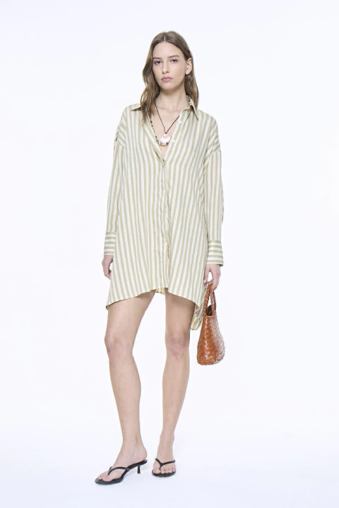 VESTIDO PALAW VERDE - comprar online