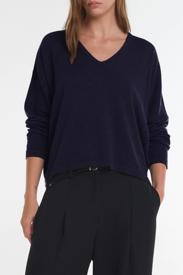 SWEATER FILO AZUL