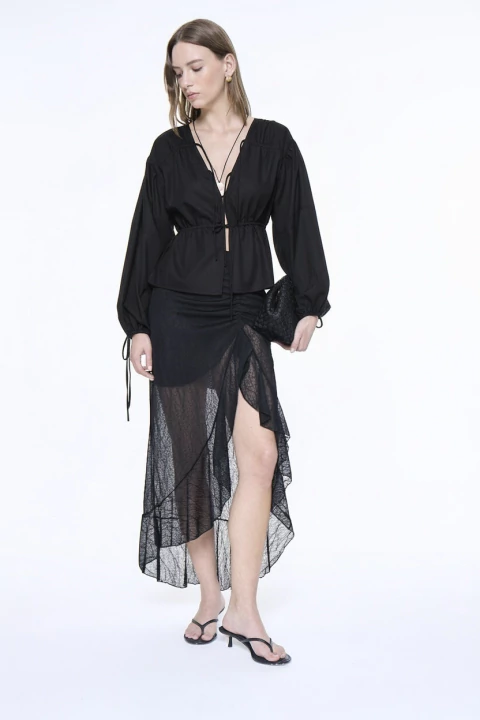 CAMISA SOLAR NEGRA - comprar online