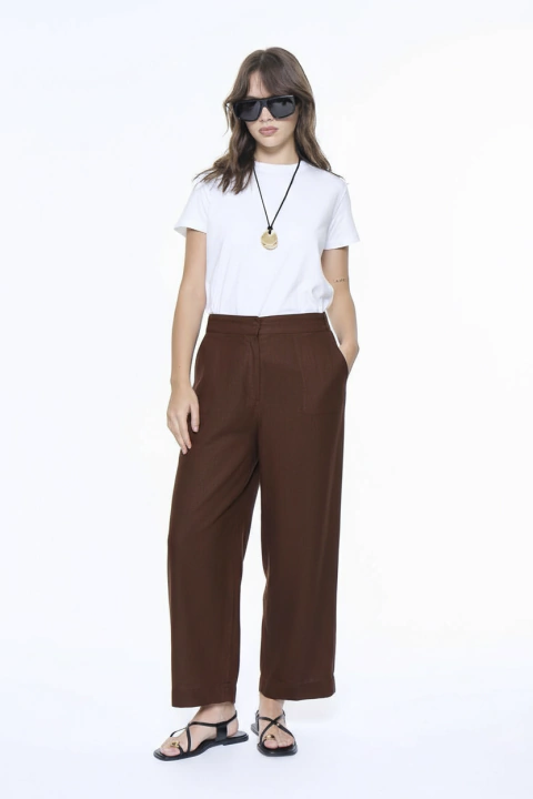 PANTALON MALTA CHOCOLATE - comprar online