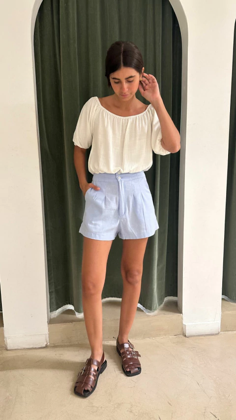 SHORT BRIEC CELESTE - comprar online