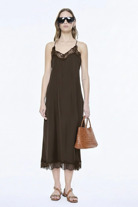 VESTIDO LARA TOSTADO - comprar online