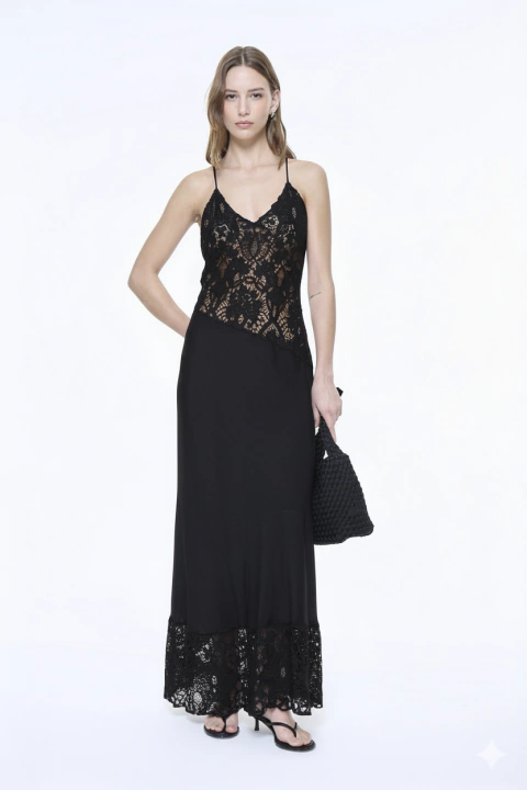 VESTIDO BRENA NEGRO - comprar online