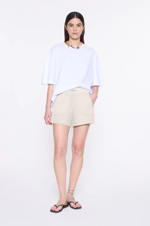 SHORT RANGI BEIGE - comprar online
