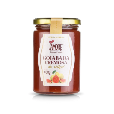 DOCE GOIABADA CREMOSA | 400G | AMORE