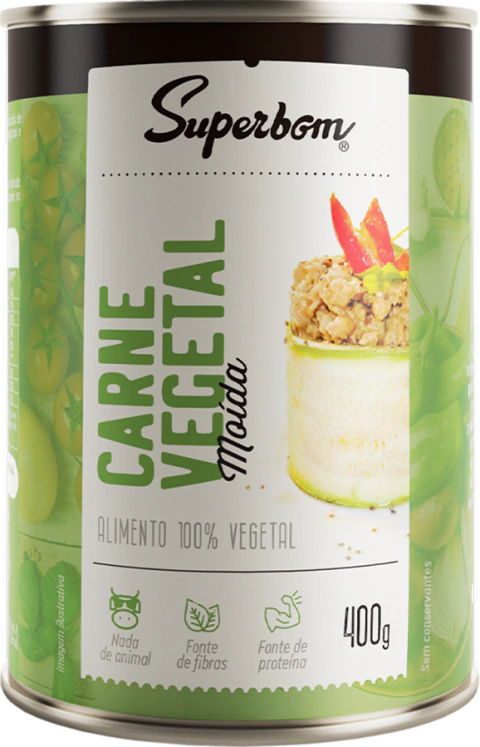 CARNE VEGETAL | 400G | SUPERBOM