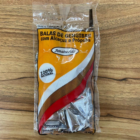 BALA DE GENGIBRE (SABORES) | AMATUVIDA - loja online