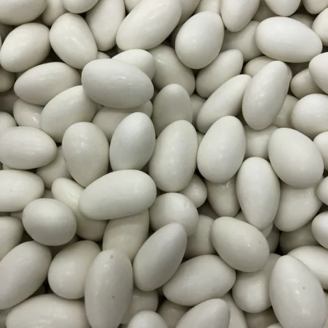 AMÊNDOA CONFEITADA BRANCA | 100g