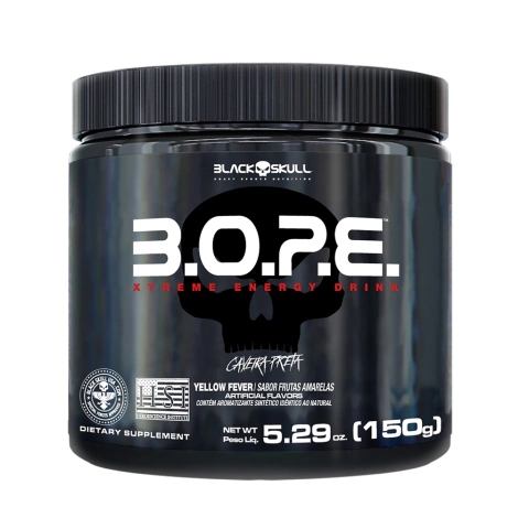B.O.P.E. XTREME ENERGY DRINK (SABORES) | BLACK SKULL