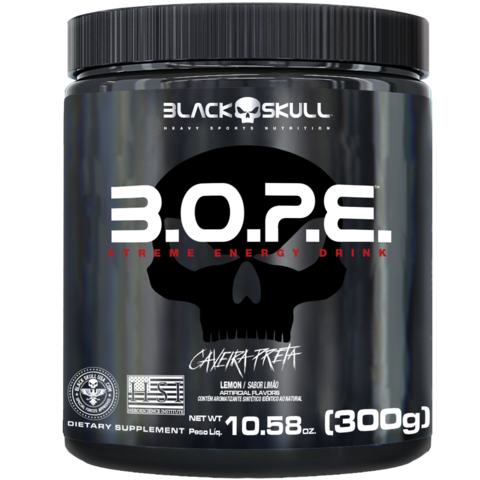 Imagem do B.O.P.E. XTREME ENERGY DRINK (SABORES) | BLACK SKULL