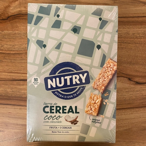 BARRA DE CEREAIS (SABORES) | CAIXA 24UN DE 22g | NUTRY - loja online
