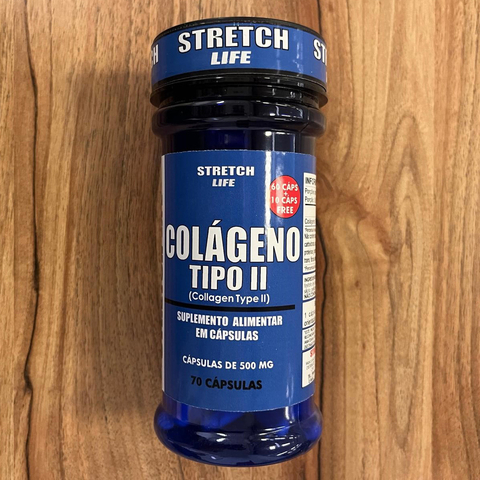 COLAGENO TIPO ll | 70 caps | STRETCH LIFE