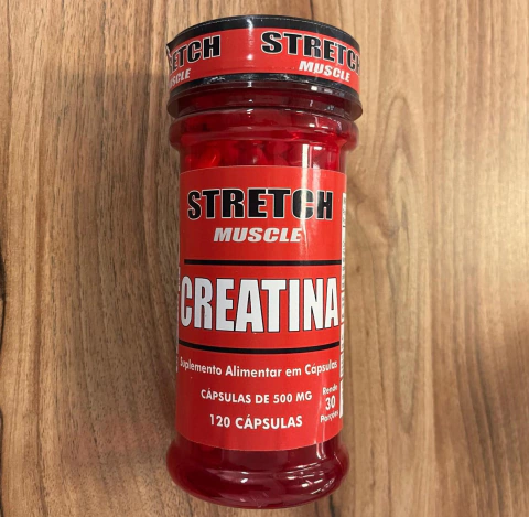 CREATINA | 500mg 120caps | STRETCH LIFE