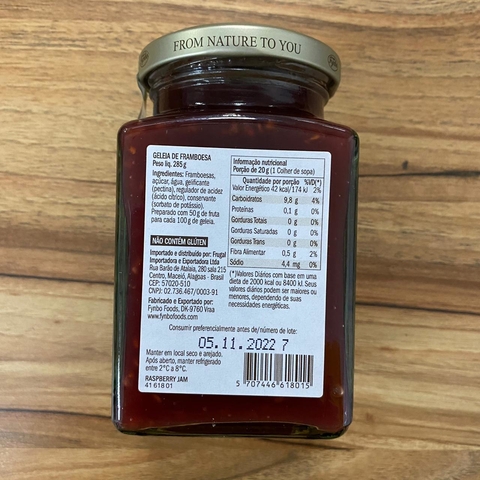 GELEIA PREMIUM SABORES | 285G | FYNBO - Empório Natural Foods - CNPJ 28.423.216/0001-89