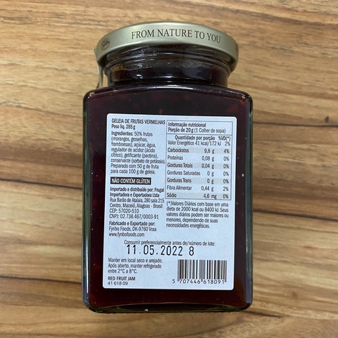 GELEIA PREMIUM SABORES | 285G | FYNBO - Empório Natural Foods - CNPJ 28.423.216/0001-89