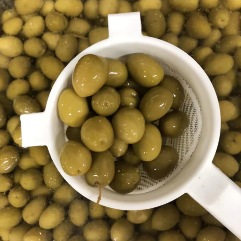 AZEITONA VERDE EXTRA GORDAL COM CAROÇO | 100g