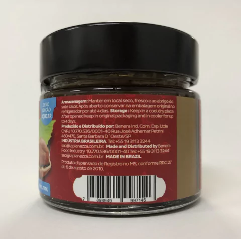 CREME DE CHOCOLATE COM AVELÃ CACAUFIT | 145G | LA PIANEZZA - comprar online