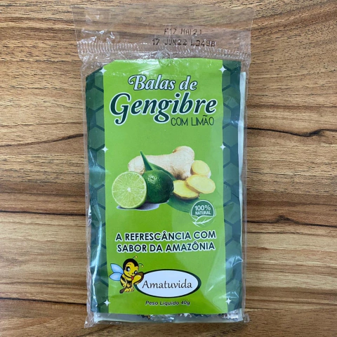 BALA DE GENGIBRE (SABORES) | AMATUVIDA