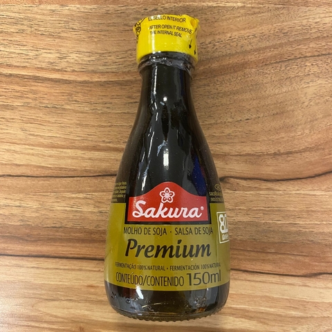 MOLHO DE SOJA PREMIUM | 150ML | SAKURA