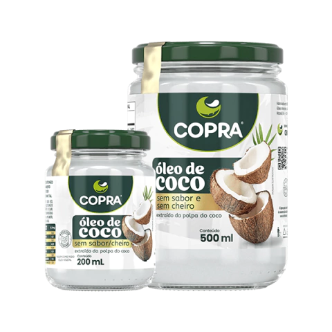 ÓLEO DE COCO SEM SABOR | COPRA - Empório Natural Foods - CNPJ 28.423.216/0001-89