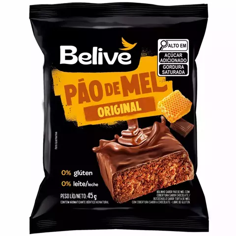 PÃO DE MEL | 45G | BELIVE