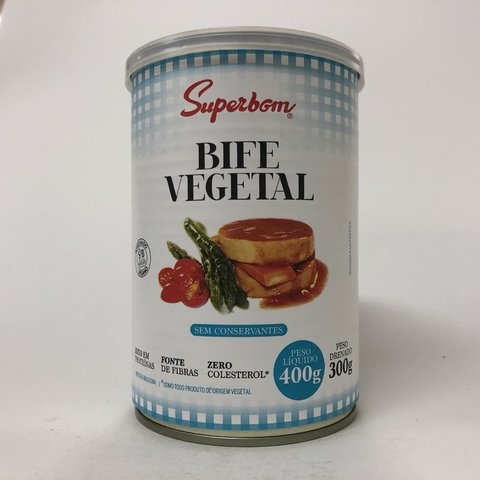 BIFE VEGETAL | 400G | SUPERBOM
