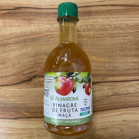 VINAGRE DE MAÇÃ ORGANICO PET | 400ML | ALMAROMI na internet