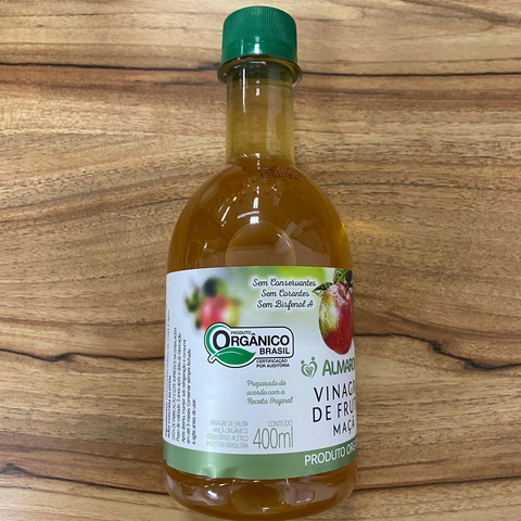 VINAGRE DE MAÇÃ ORGANICO PET | 400ML | ALMAROMI na internet